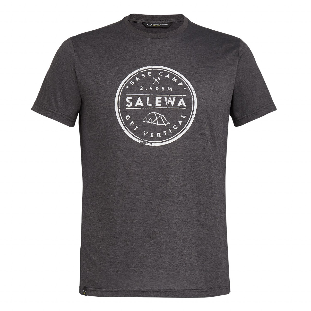 Salewa Base Camp Drirelease® Erkek T-Shirts Siyah Türkiye 610528LVH